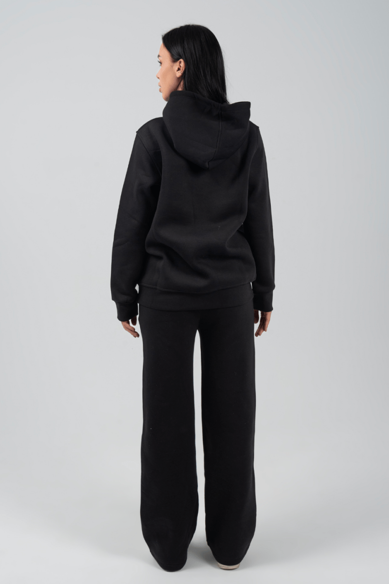 Black Hoodie (Top Only) - Hushy Wear