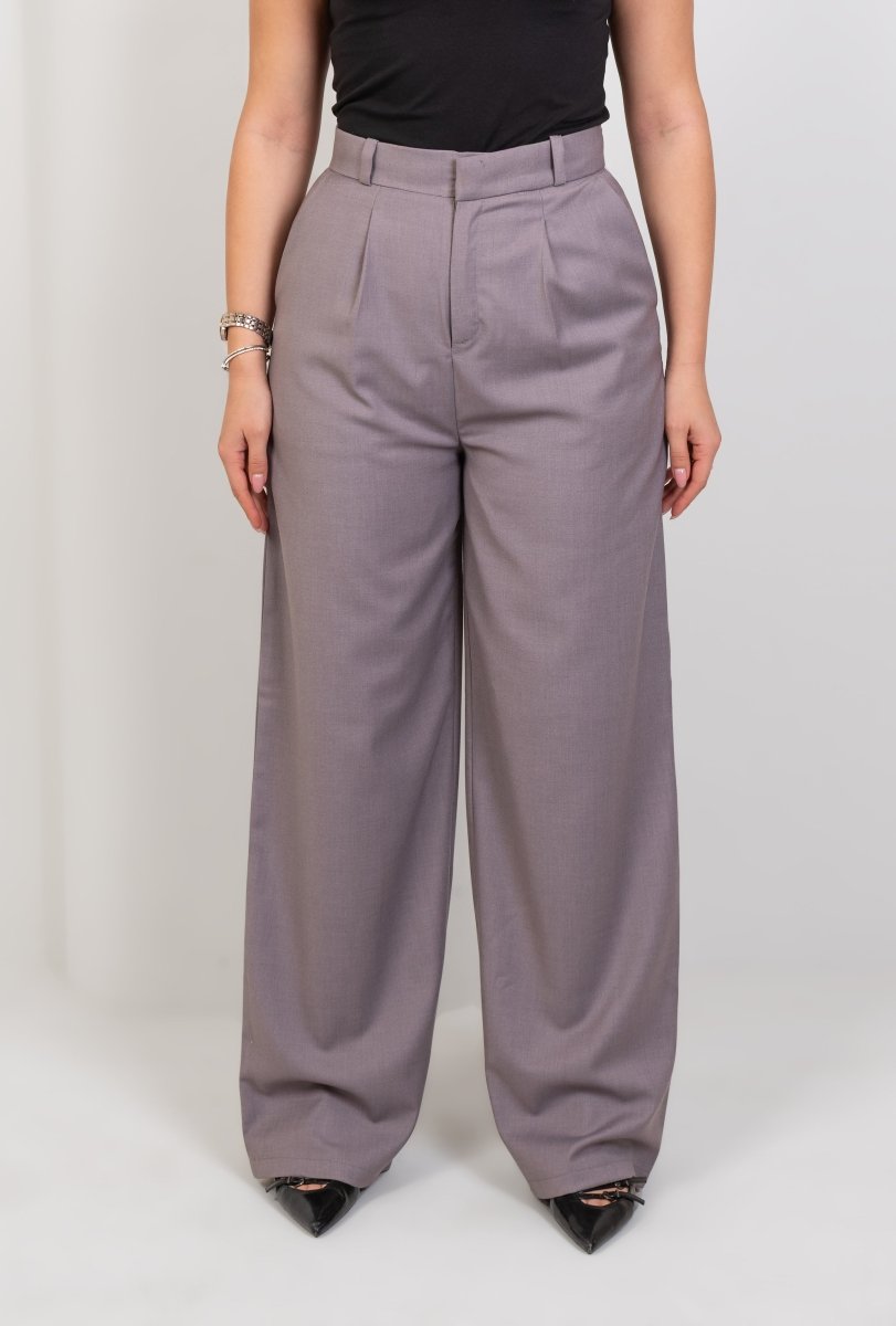 Premium Classic Trouser - Gray - Hushy Wear
