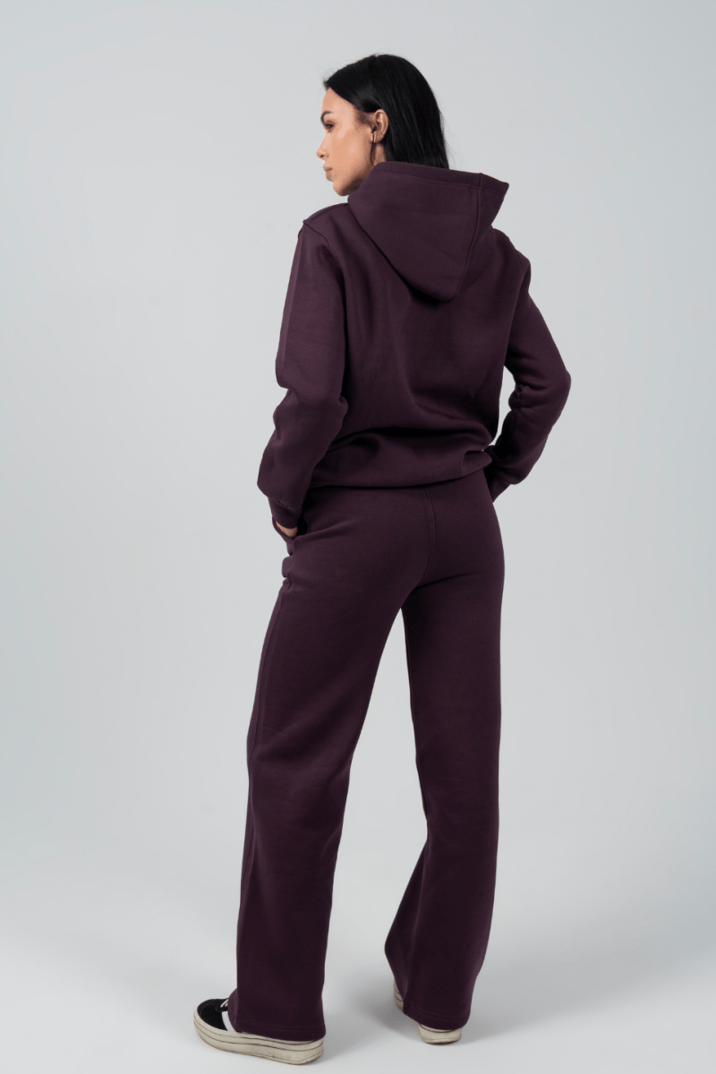 Purple Hoodie (Top Only) - Hushy Wear