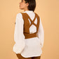 RINI - Full Vest Set - Brown - Hushy Wear